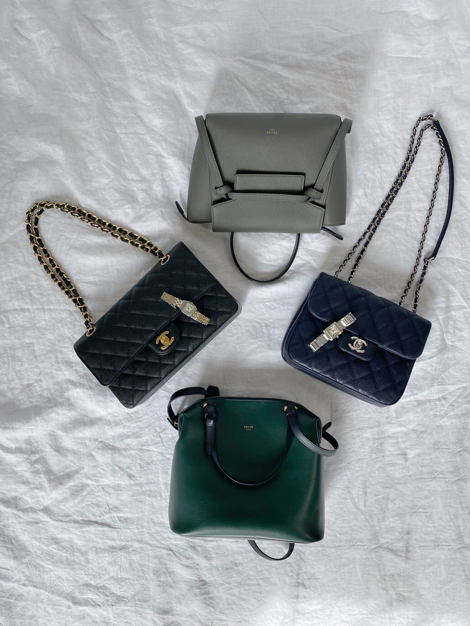 Minimalism, styling, and a purse collection — Fairly Curated