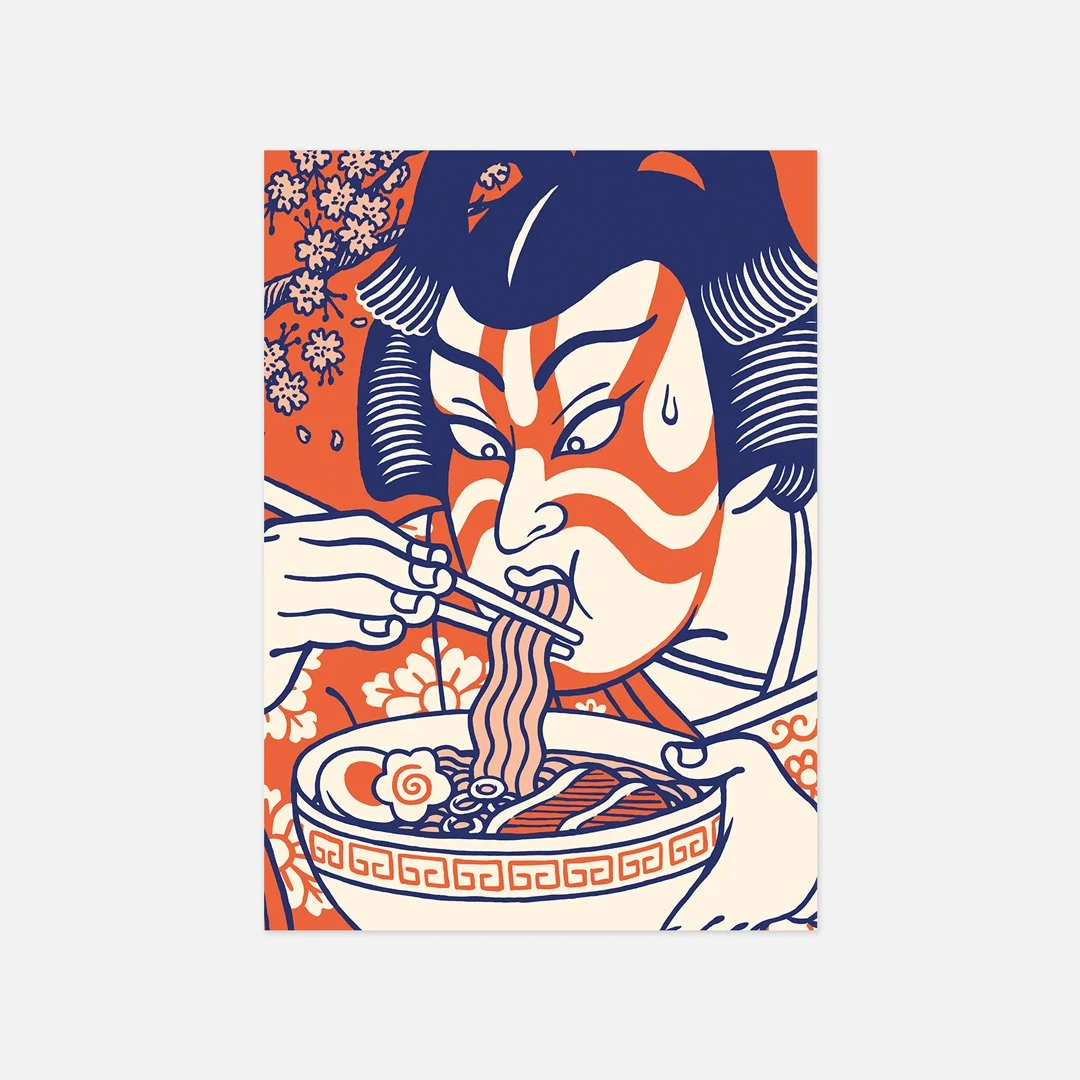Kabuki Ramen Postcard Yeaaah Studio kabuki-ramen-postcard-yeaaah-studio