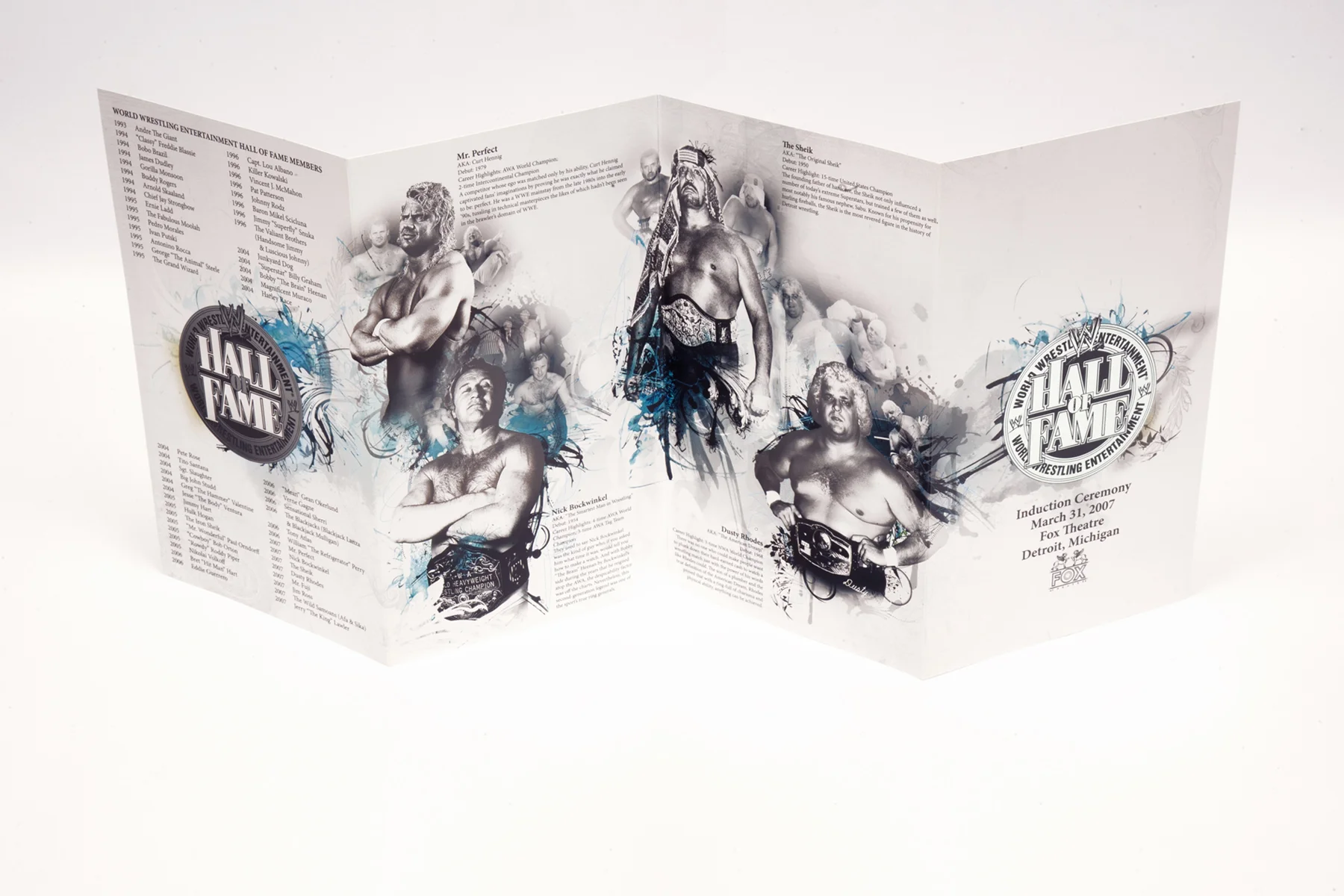 Hall of Fame Brochure