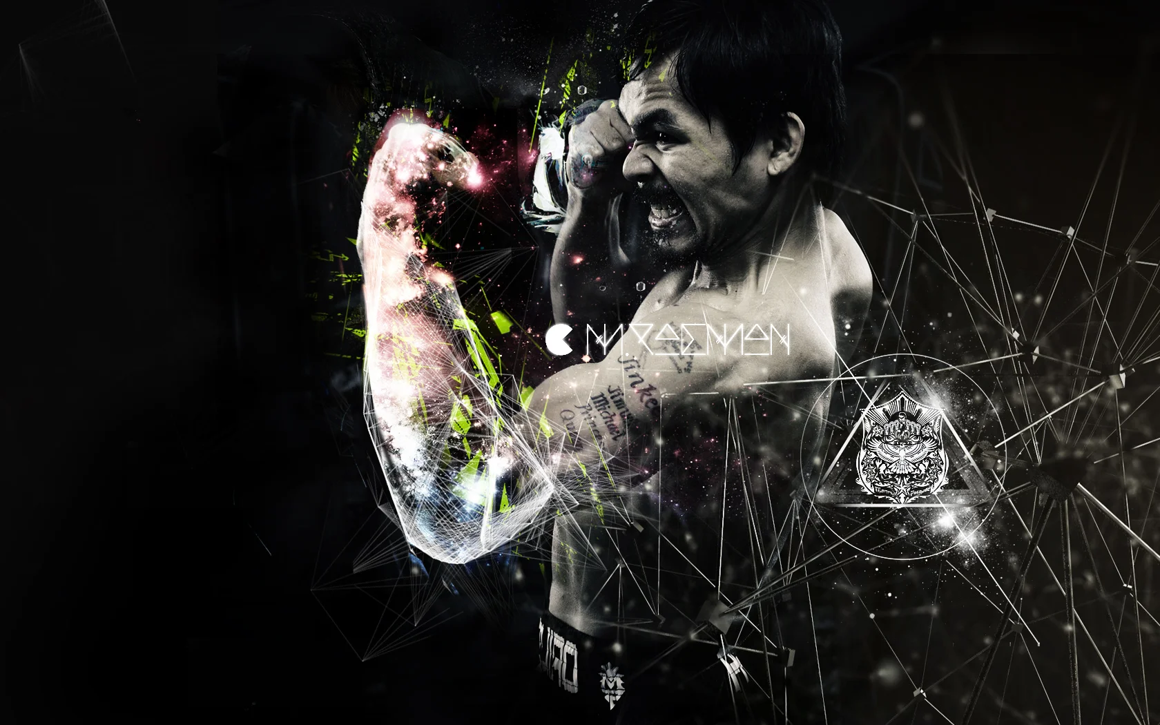 PACQUIAO "FORCES OF NATURE" DIGITAL ILLUSTRATION