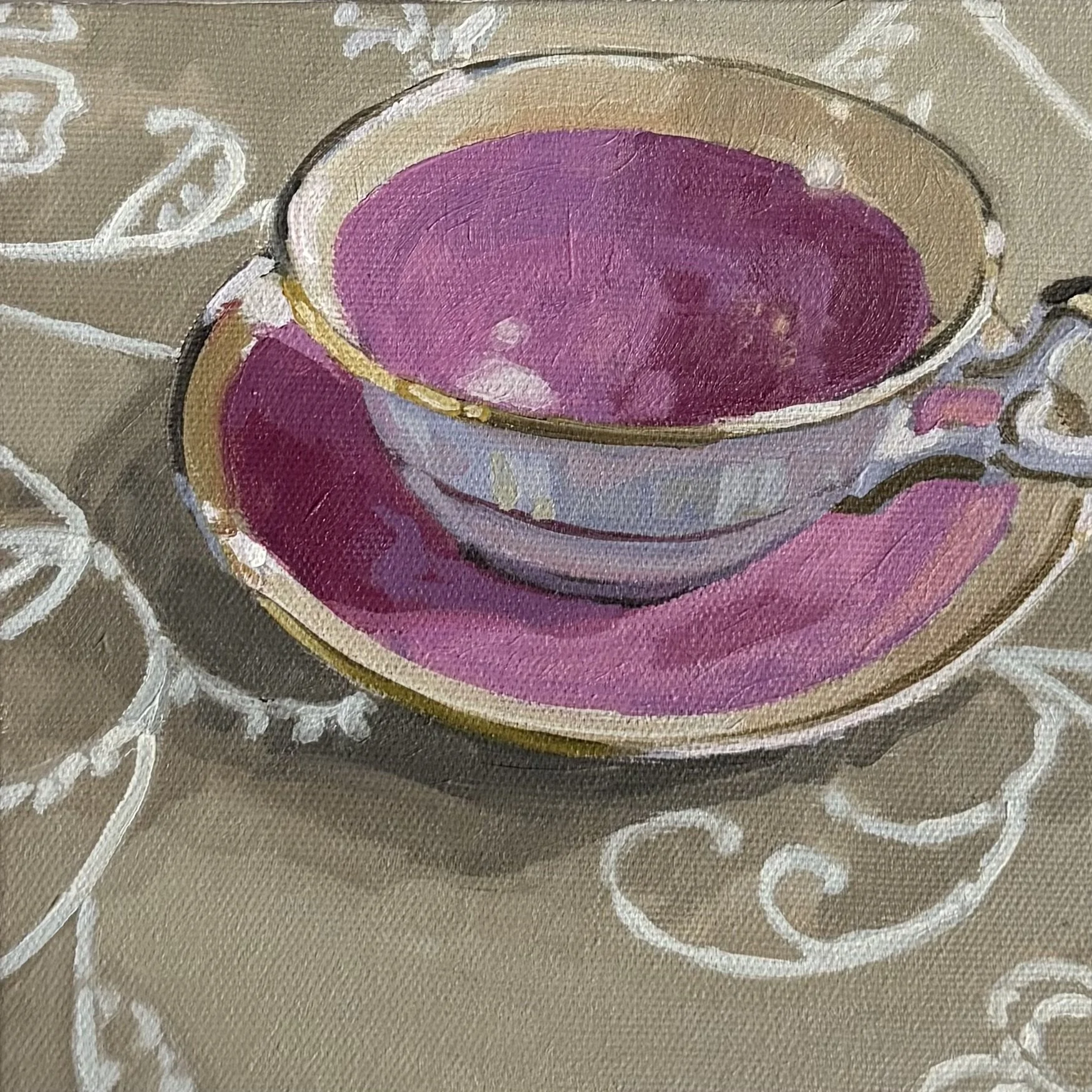 Pink Teacup 