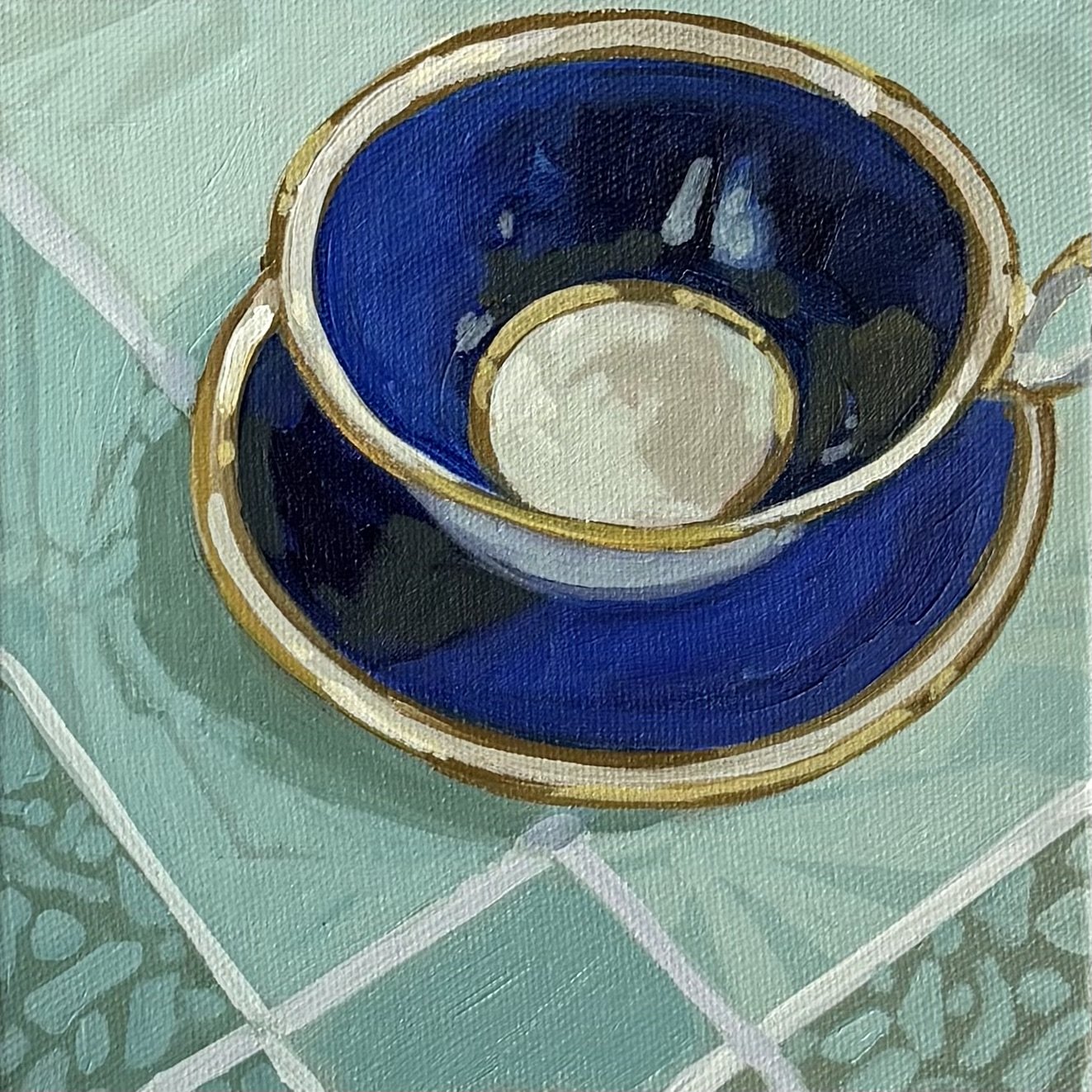 Blue Teacup 