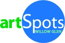 Jocelyn's LA&D Art Display at ArtSpots Side Walk Art Show in Willow Glen