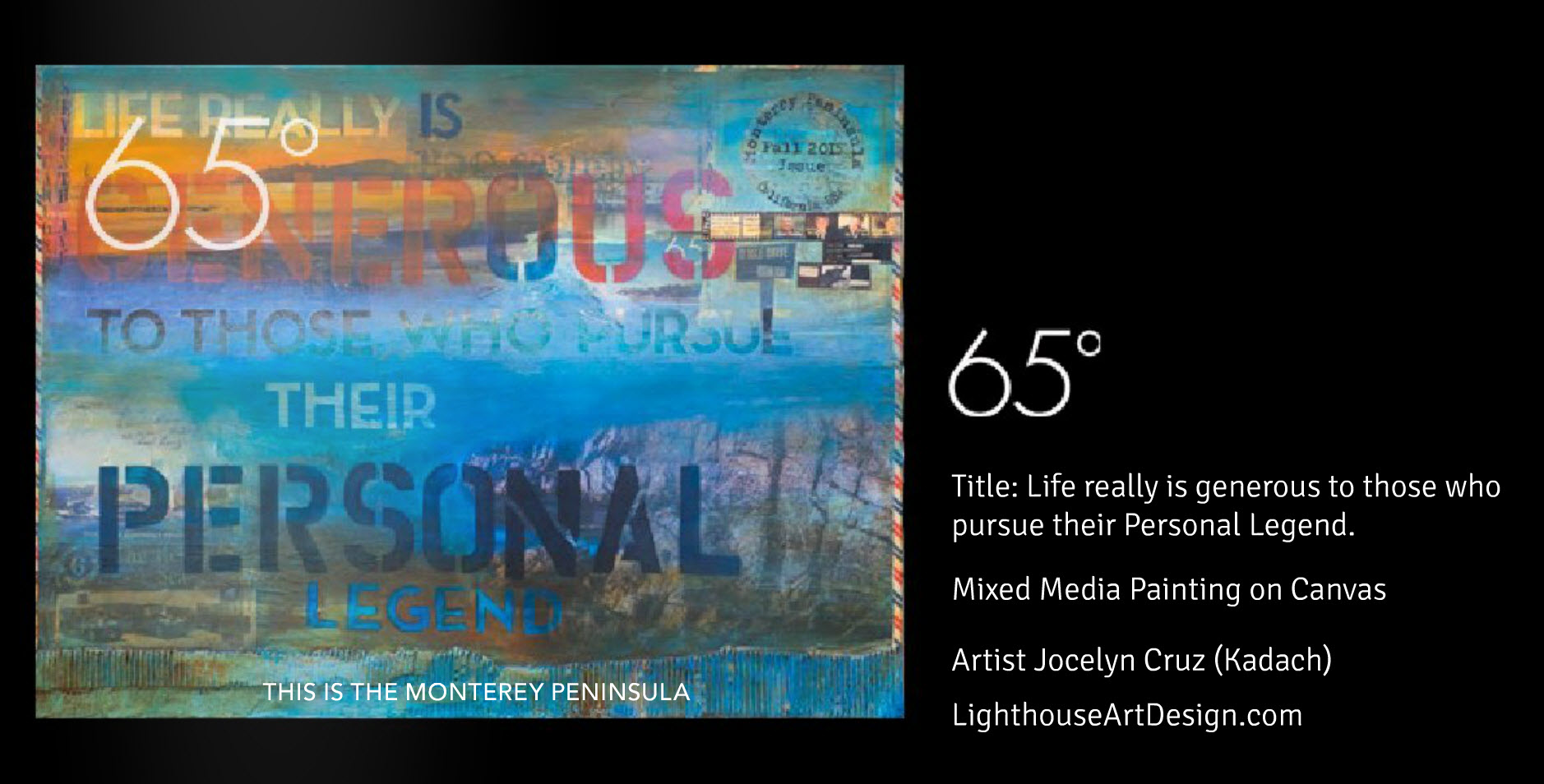 65 Degrees Magazine Fall 2015 Issue Cover Artwork