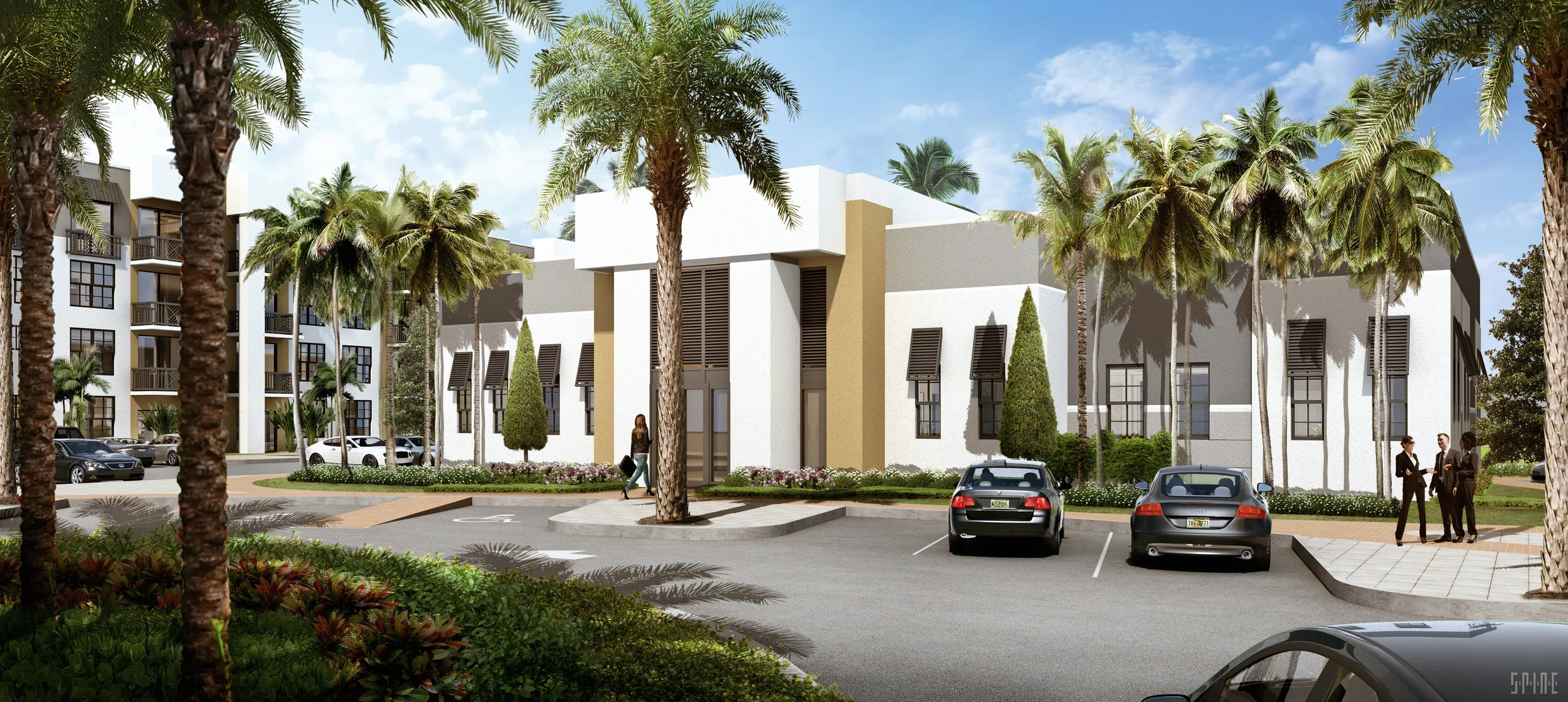 Rendering of the apartments at Cortina. Photo handout: Ram Real Estate