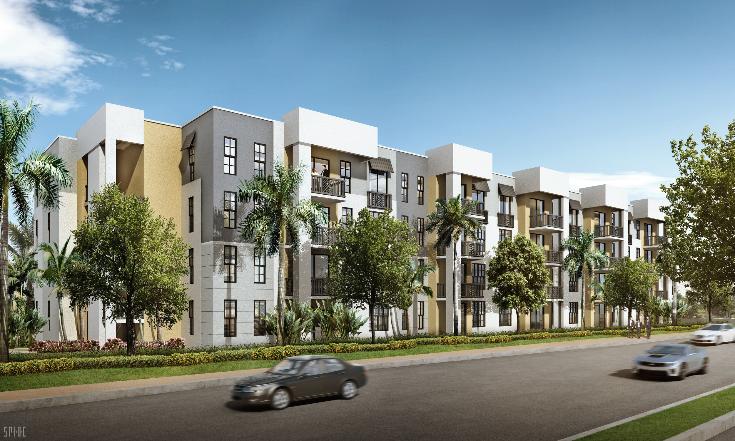 Rendering of the apartments at Cortina. Photo handout: Ram Real Estate
