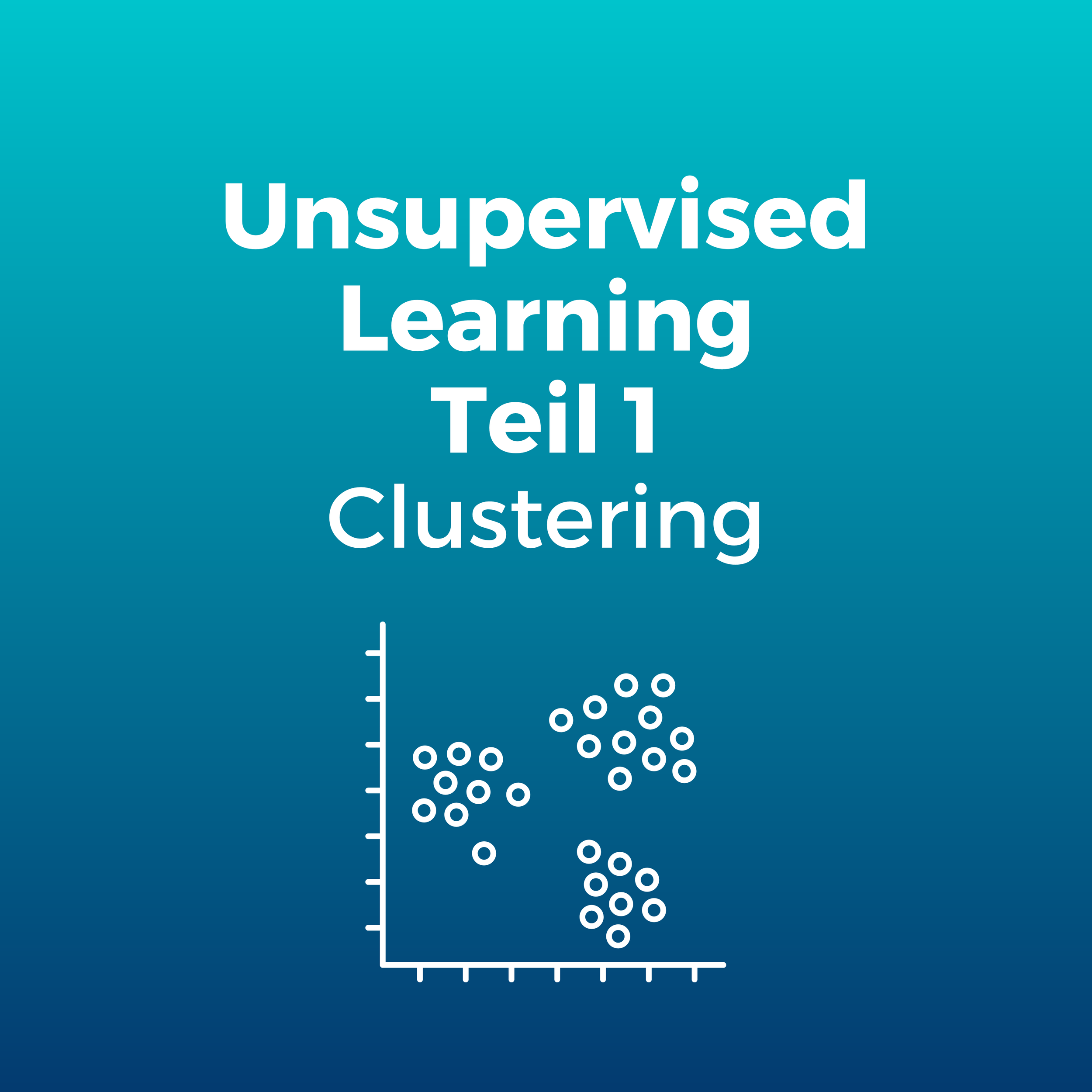 Unsupervised ML [Teil 1]: Clustering