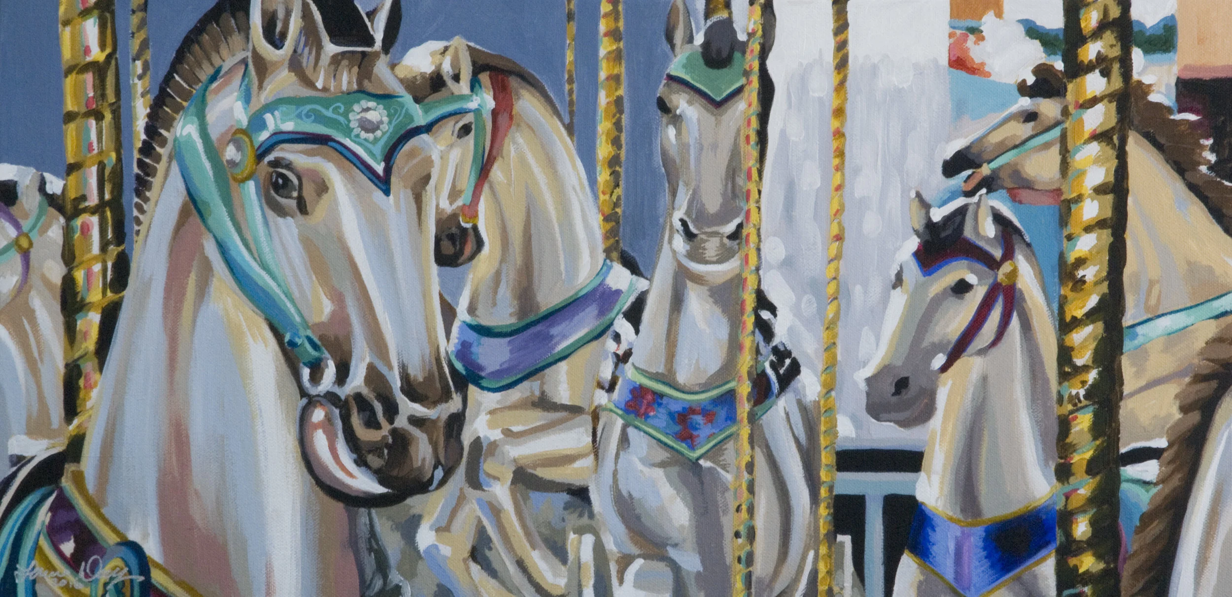Carousel Horses