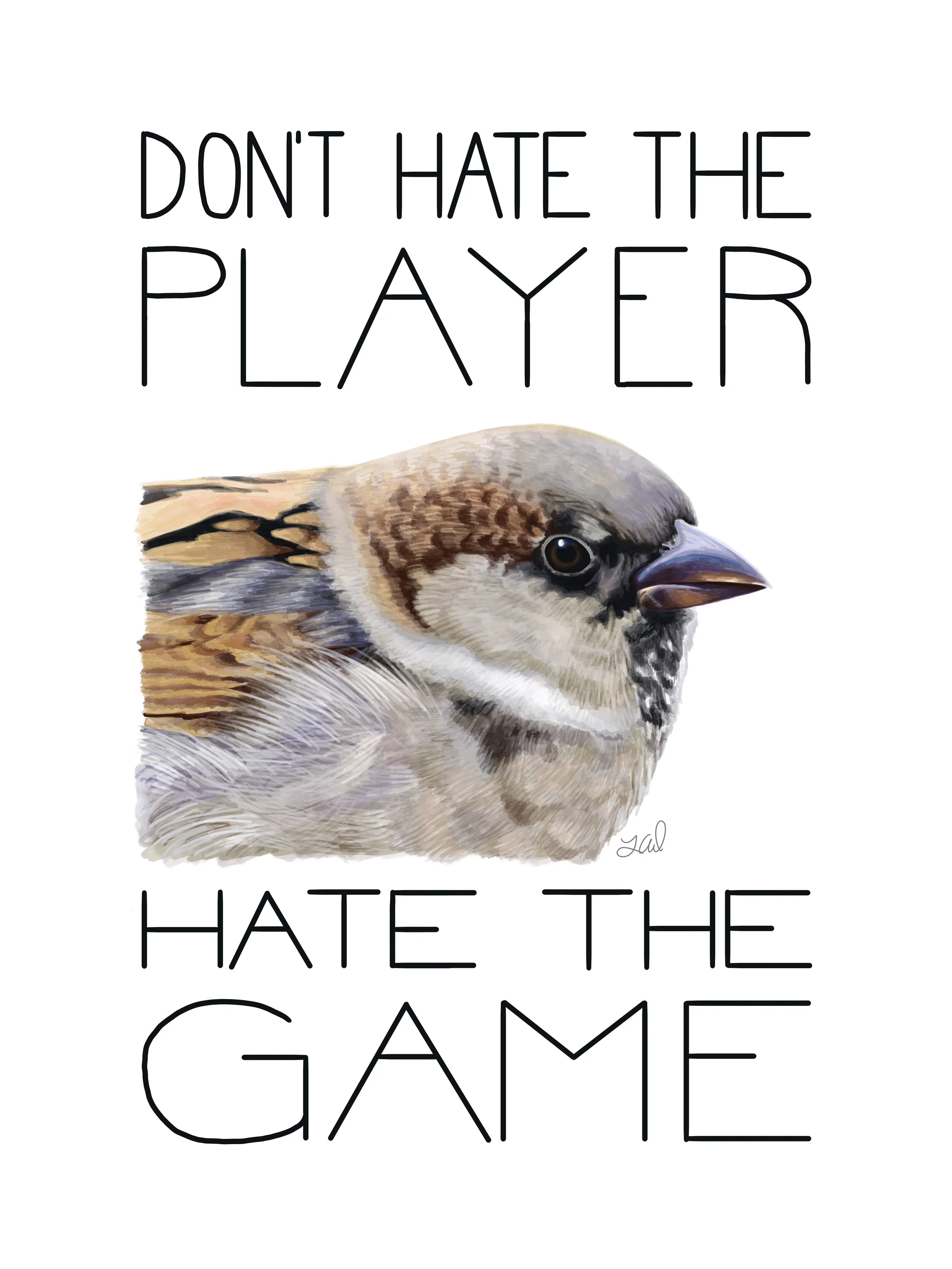 Don't Hate The Player, Hate the Game (House Sparrow)