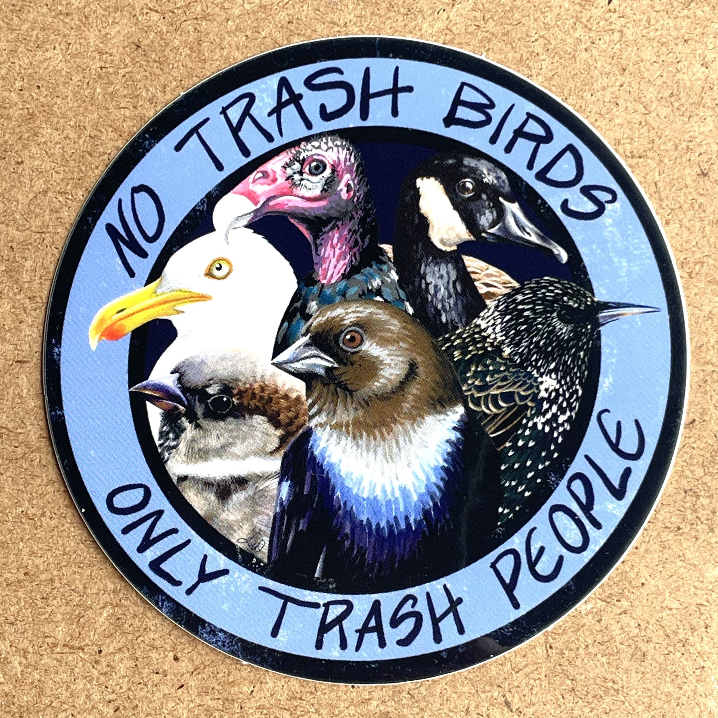 sticker no trash birds.jpeg