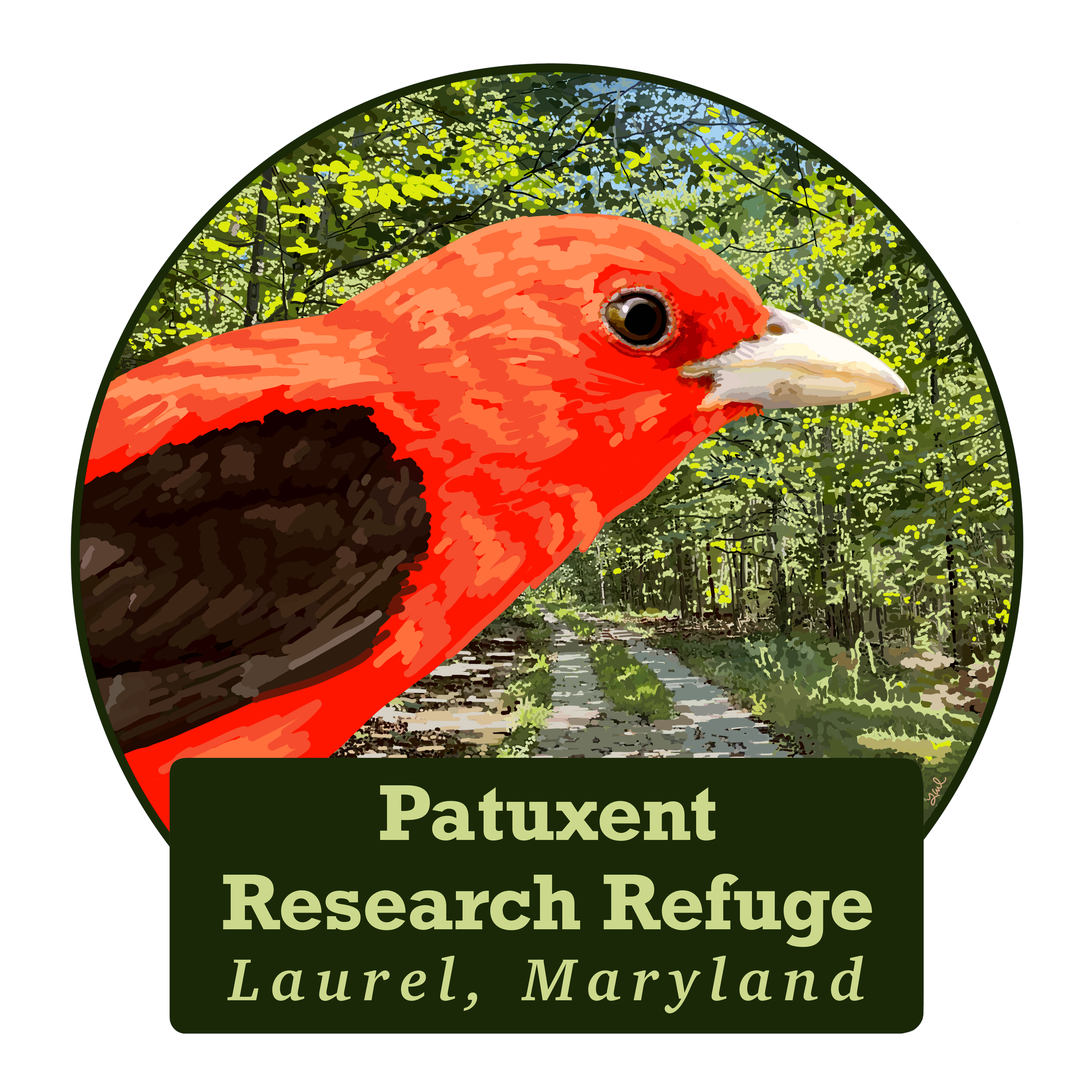 Logo Design for PAtuxent Research Refuge