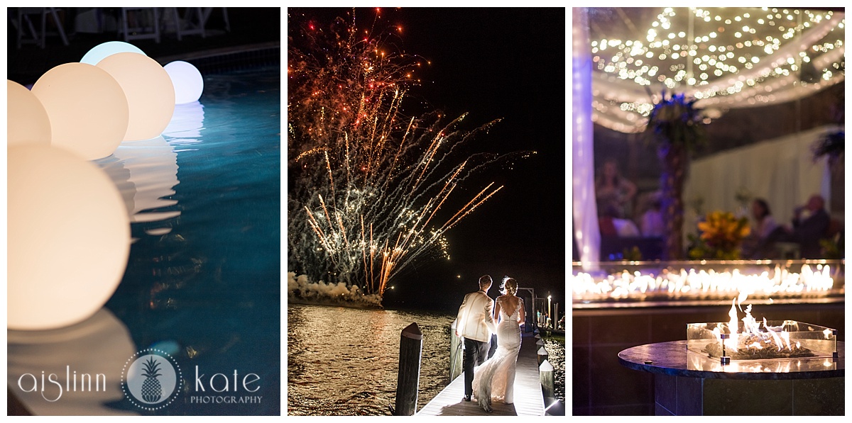 Portofino Island Resort | Lower Pool Deck and Dock | Caroline + Joiner