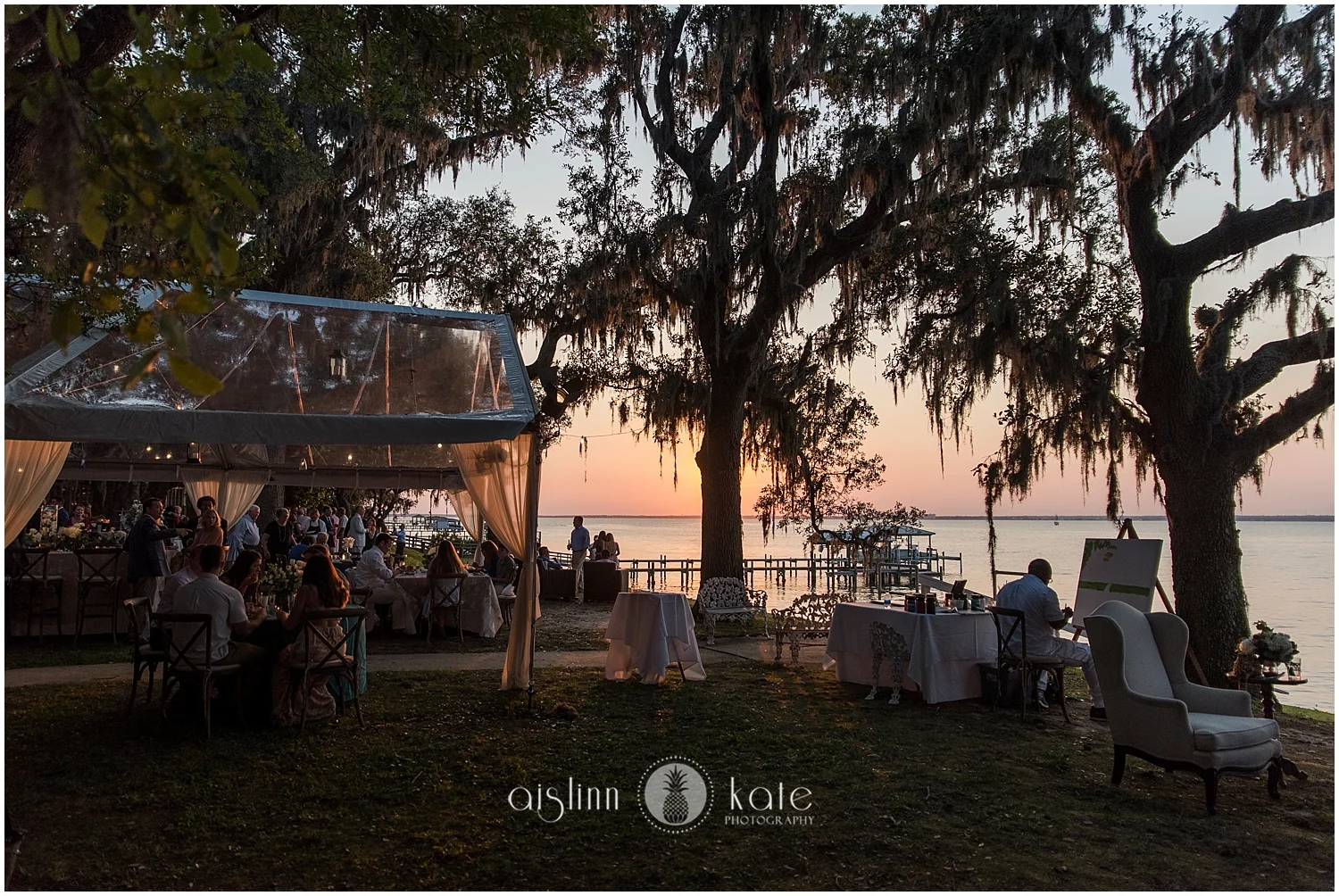 Turner Camp | Megan K. Events | Addie + Michael | Tent: Port City Rentals
