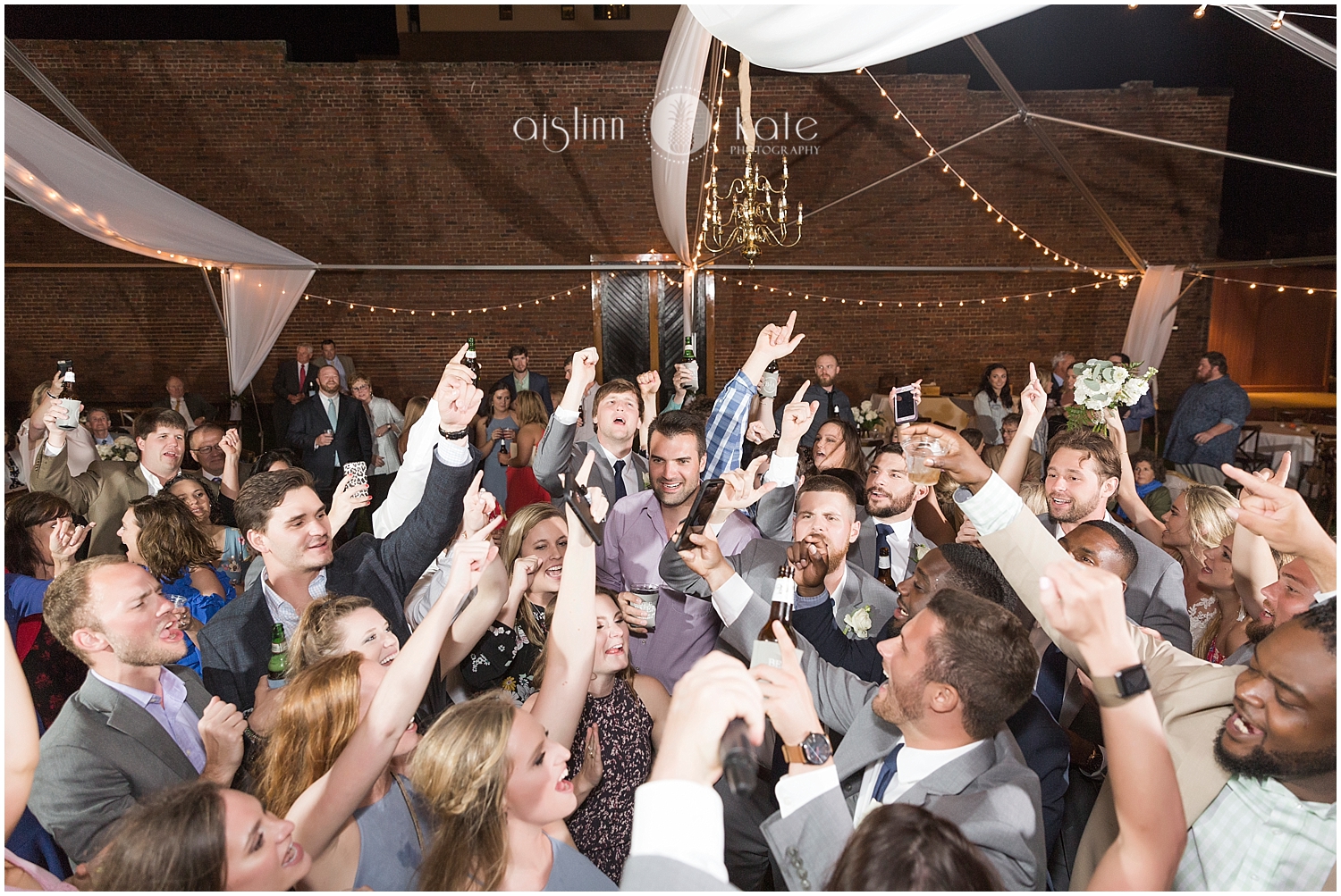 Palafox Wharf | P S Weddings | Abby + Brannon | Tent: Gulf Coast Tents