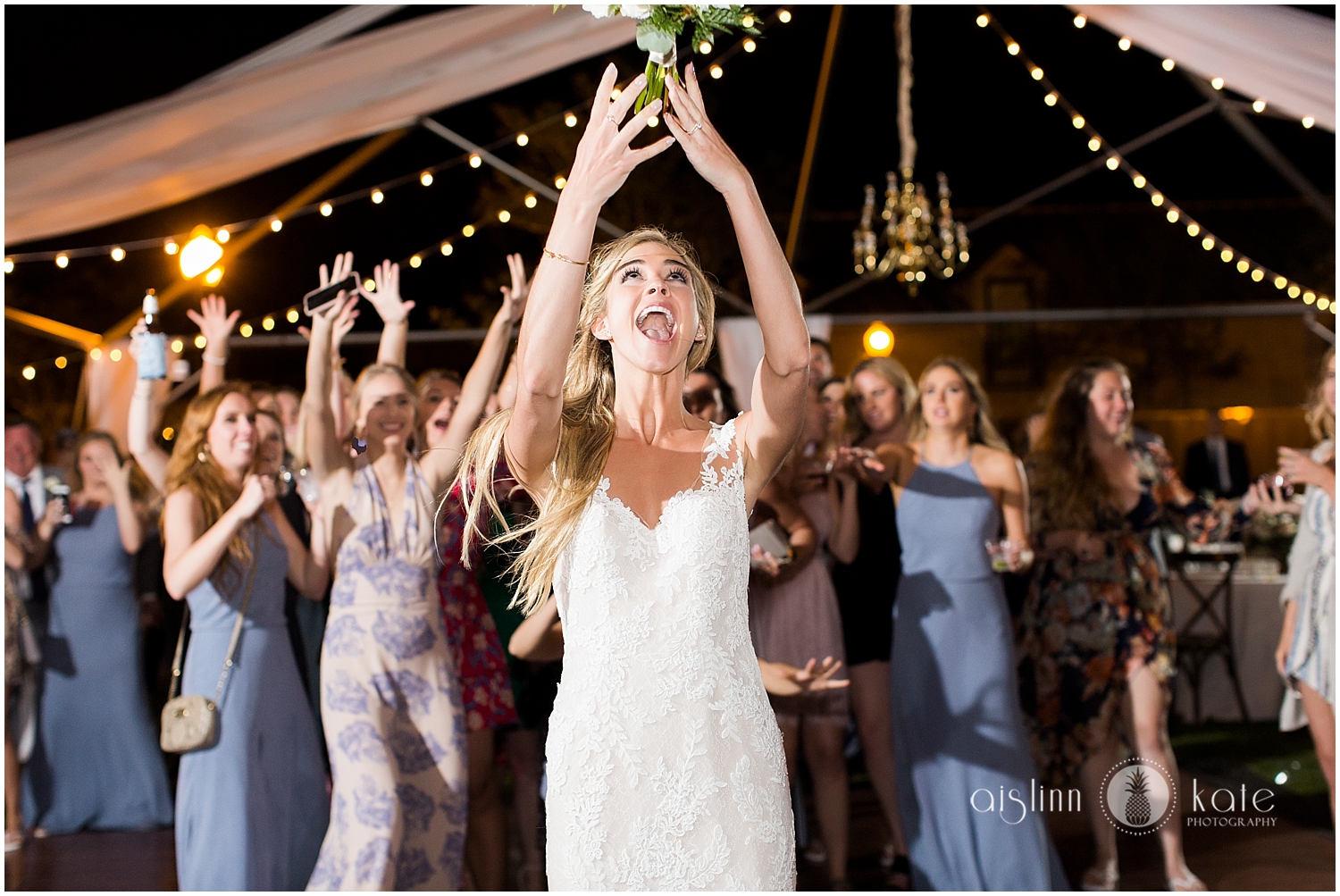 Palafox Wharf | P S Weddings | Abby + Brannon | Tent: Gulf Coast Tents