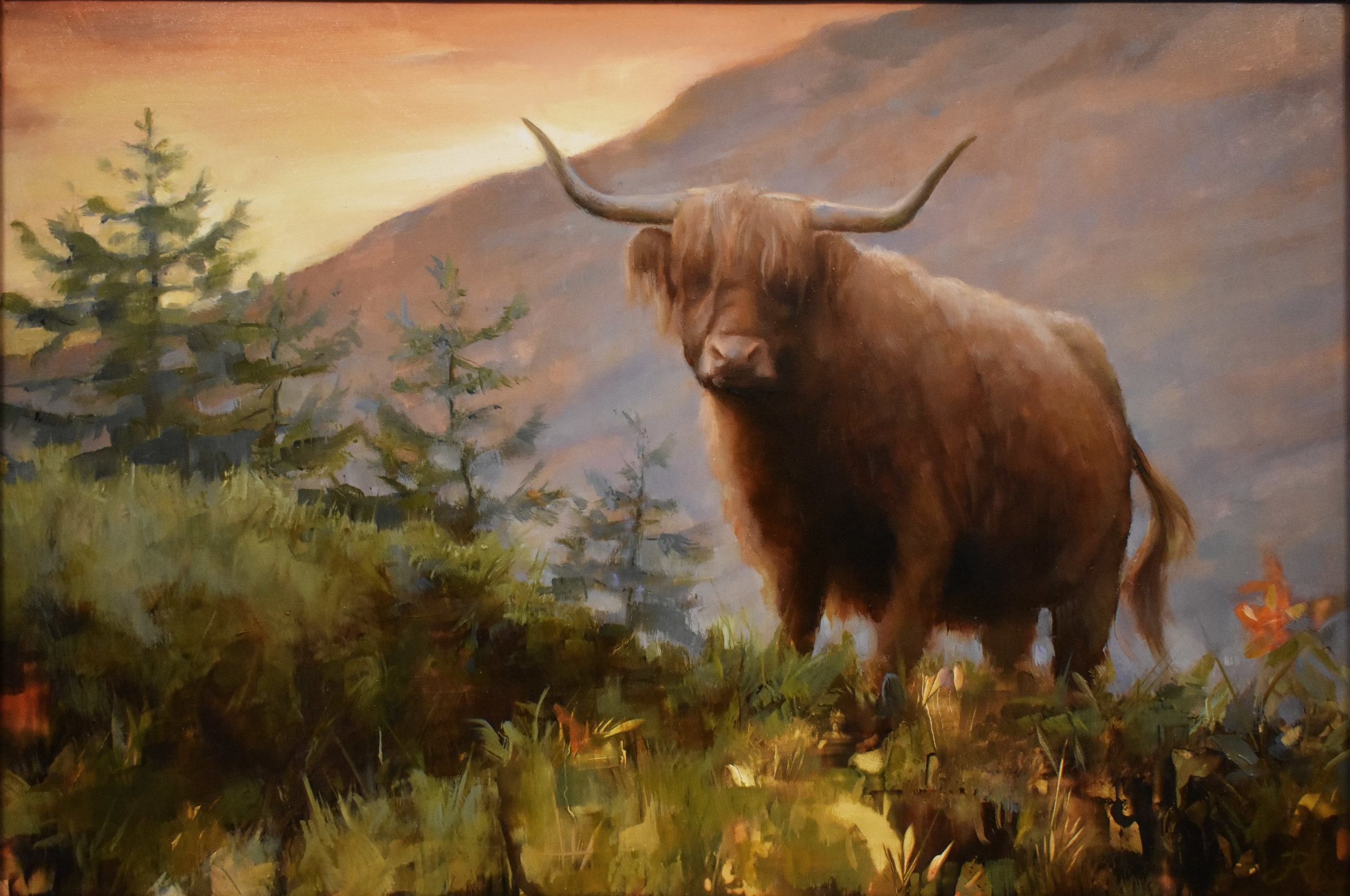 The Highlands, Oil on Panel, 2019