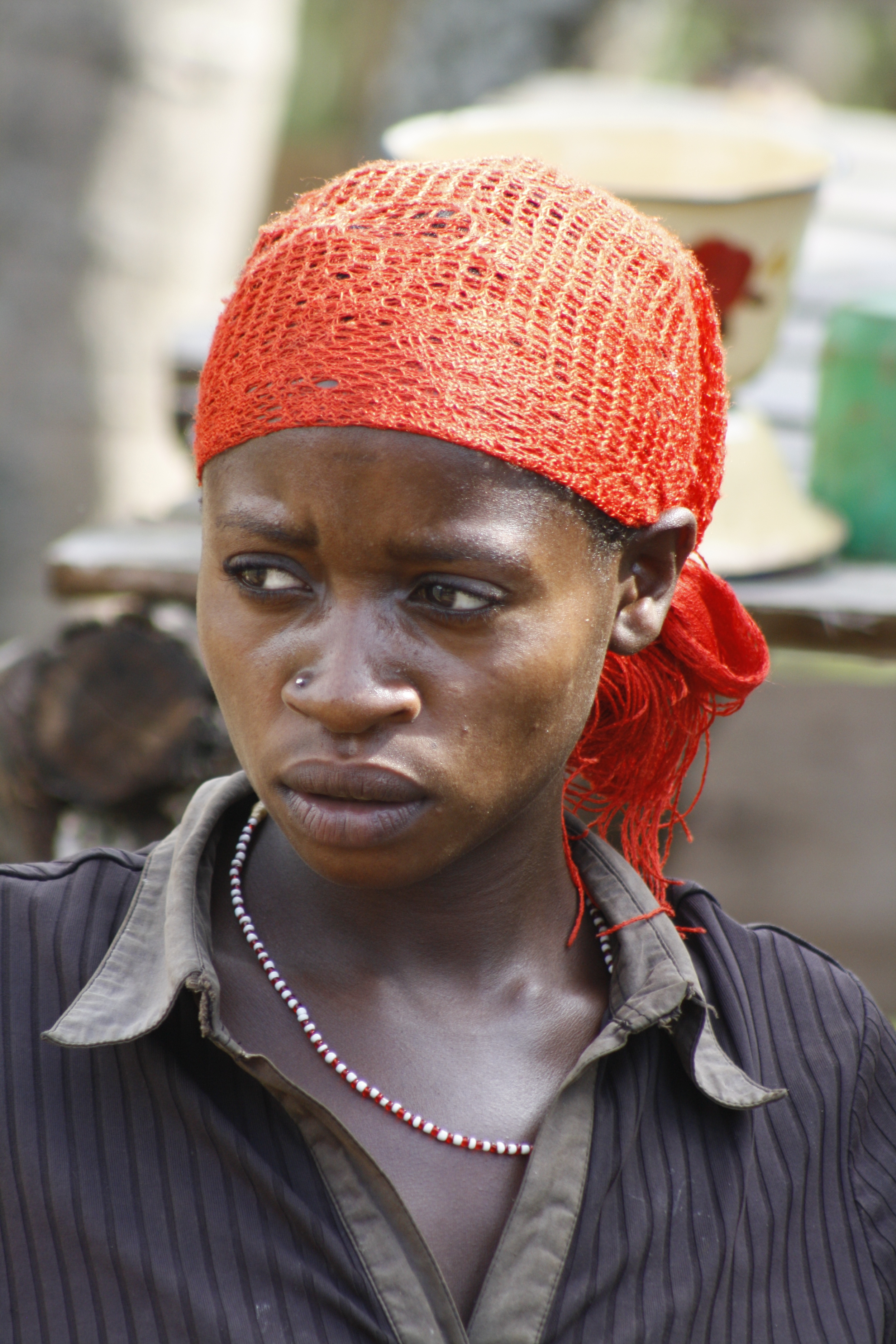  Batwa woman, Kanungu, Uganda 