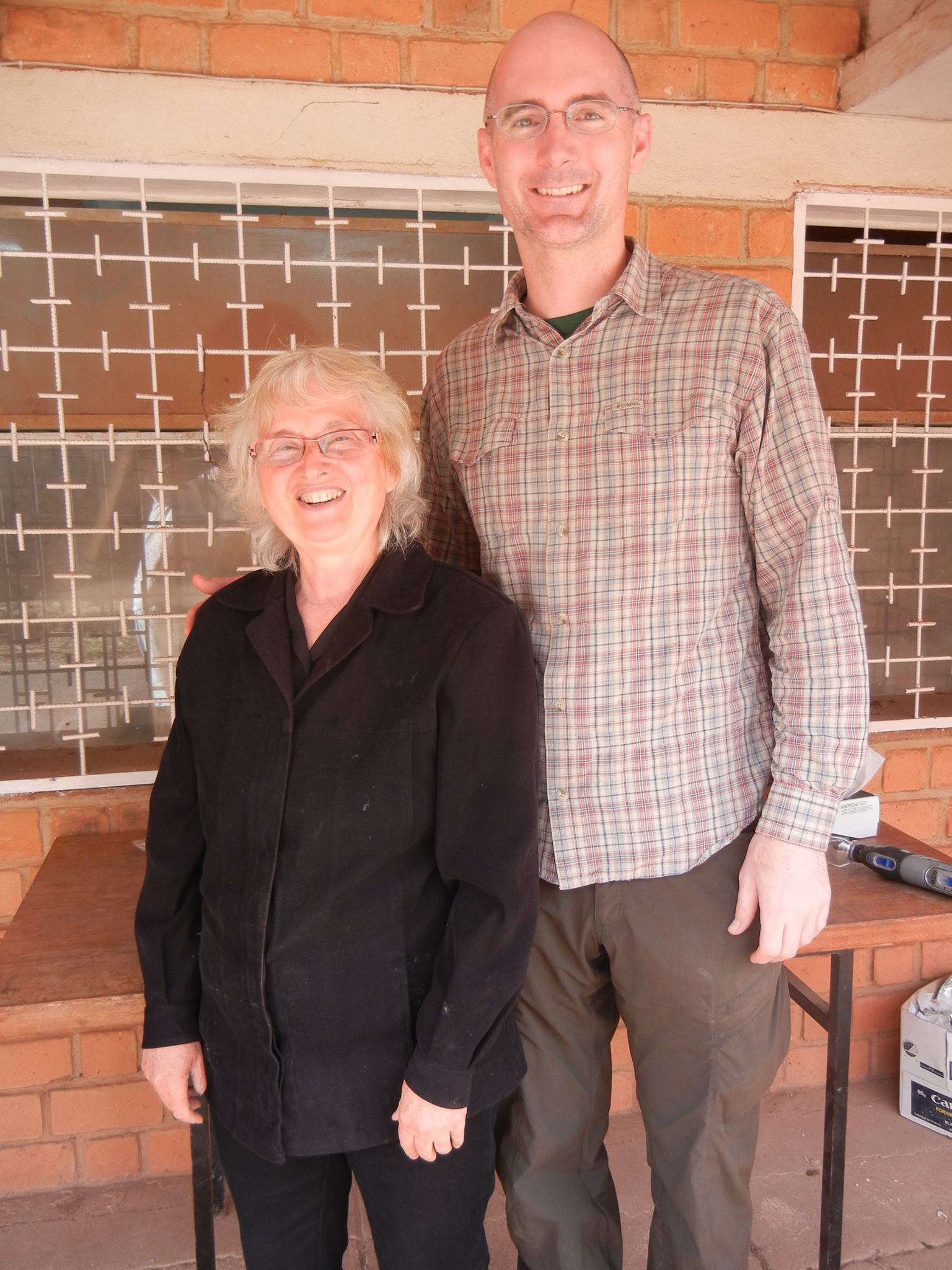  Dr. Perry with our lab's collaborator Dr. Laurie Godfrey (UMass Amherst)&nbsp;at the University of Antananarivo, Madagascar 