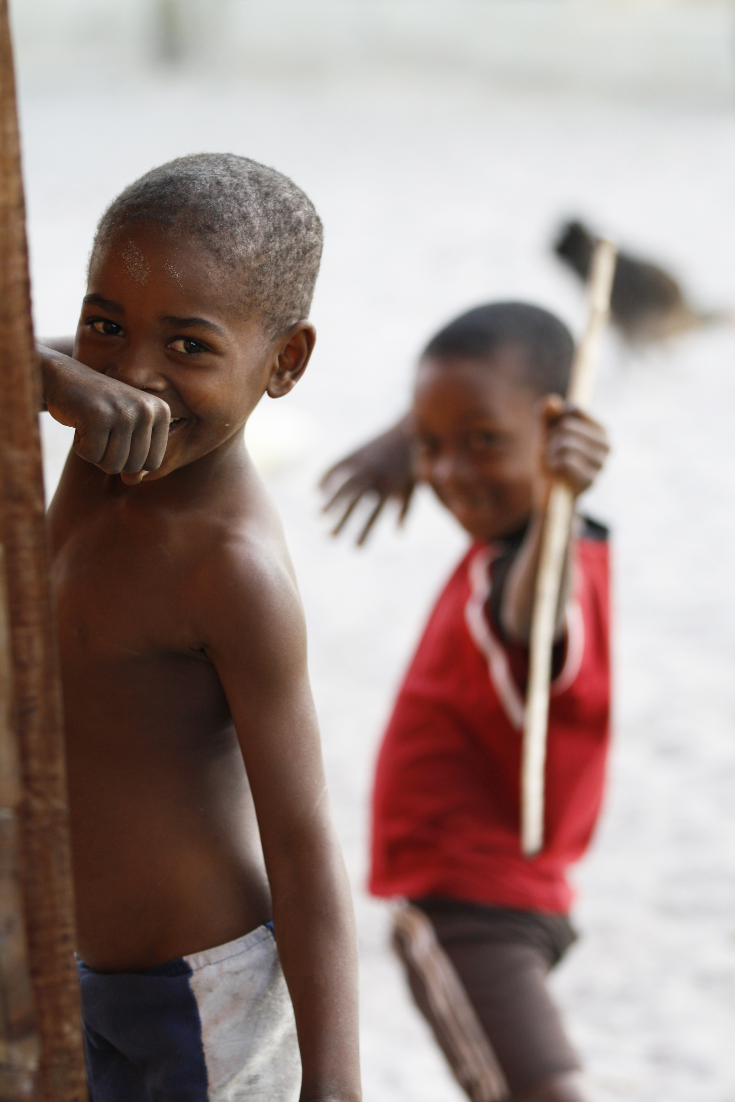 Young boys from Ambodivandrika (Vatomandry), Madagascar