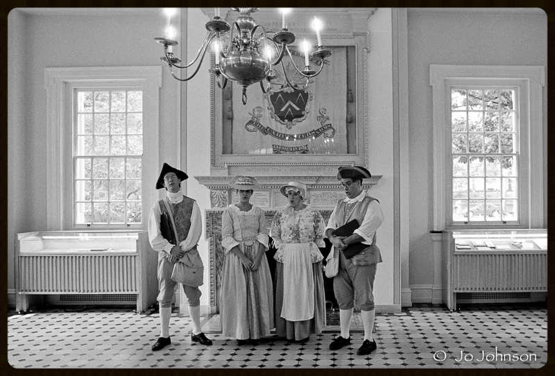 Carpenters Hall Reenactors, 2001