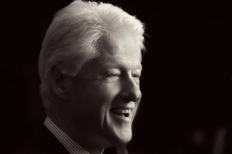 President Clinton for the Humphrey Institute - Photo Credit Scott Streble