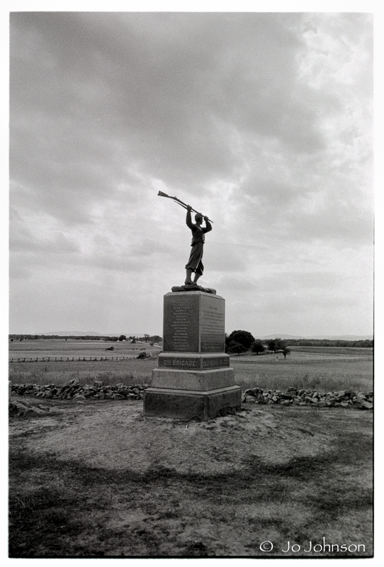 72nd Pennsylvania Infantry - Placement of this monument was controversial and went all the way to Pennsylvania Supreme Court Artist: Stephans