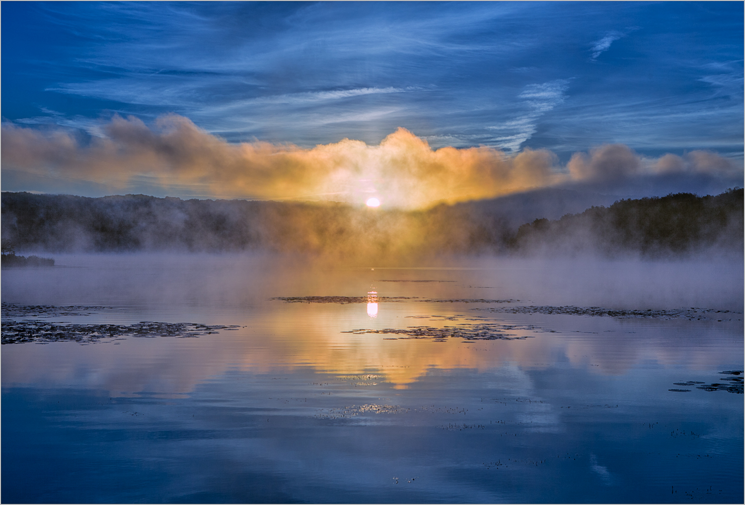 Lake Arthur Sunrise ( Photo Credit Howard Grill )