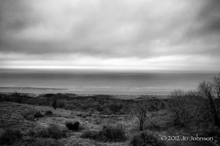 Overlooking Omaha Beach from the American Cemetary