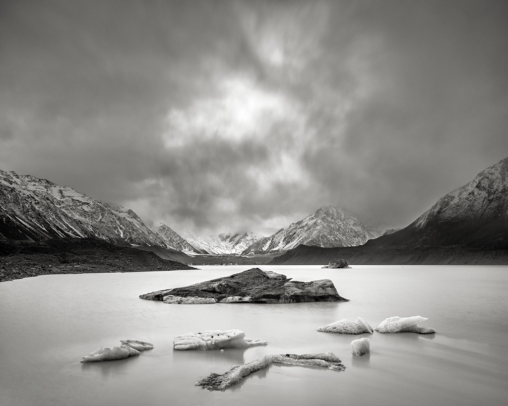 Glacial Lake - Mount Cook area New Zealand (Photo Credit: John Barclay)