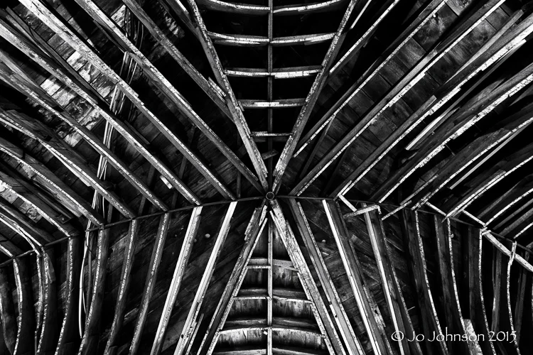Ceiling at central rotunda.