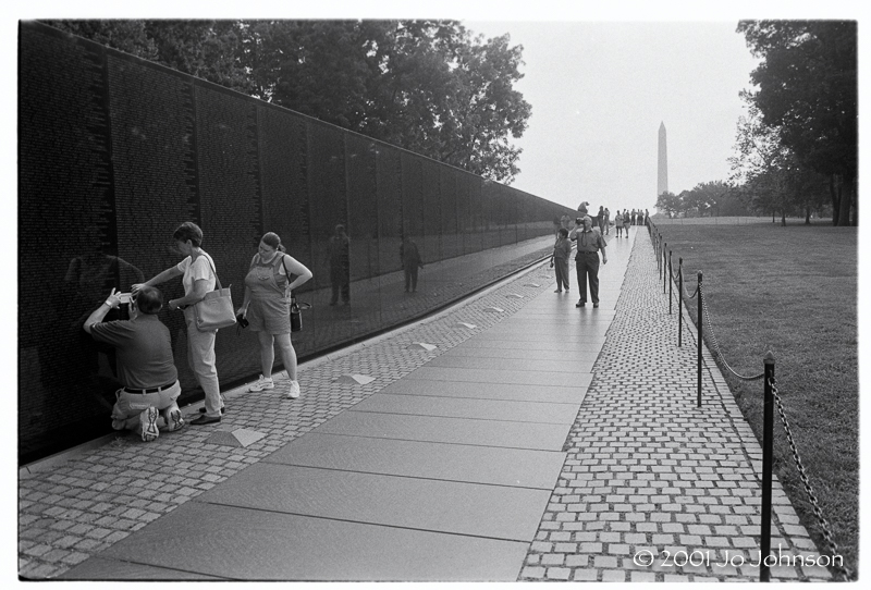 Vietnam War Memorial, Washington DC 2001