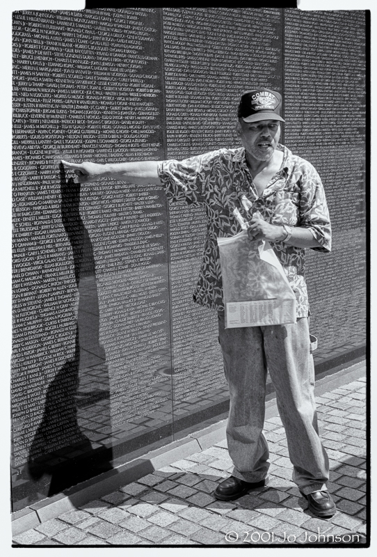 Vietnam War Memorial, Washington DC 2001 (or 2005)