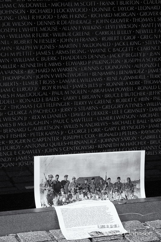 Vietnam War Memorial, Washington DC 2009