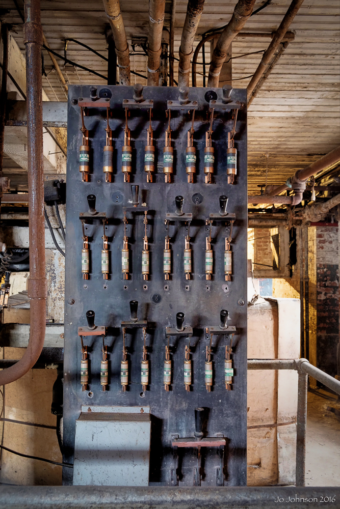In the basement