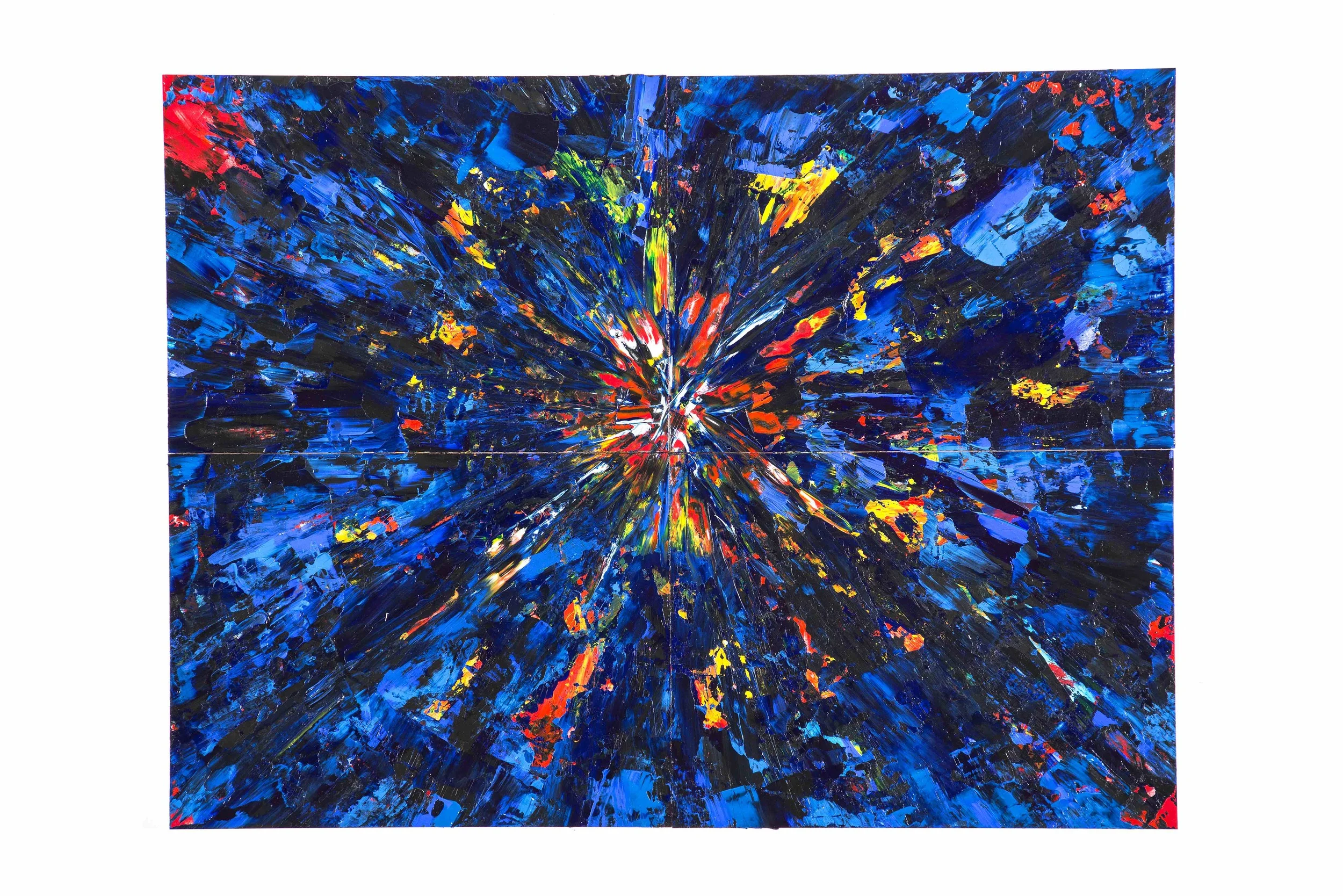 "Big Bang" | Acrylic on Wood