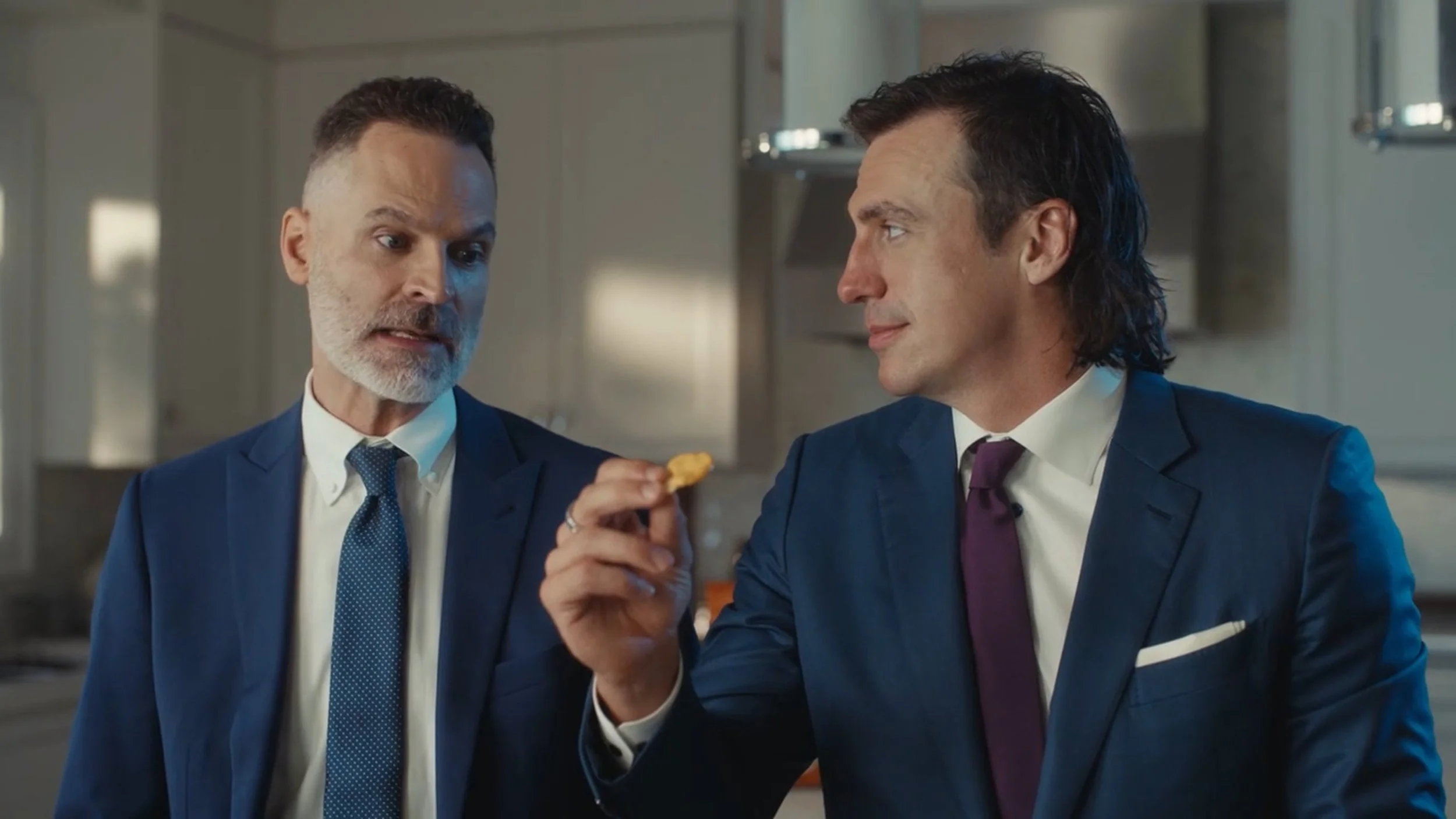 Tostitos x TSN commercial with Jay Onrait and Luke Wilson