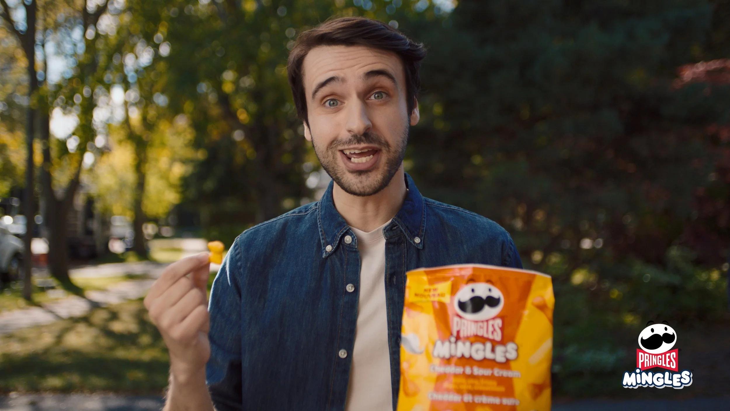 Pringles Mingles commercial