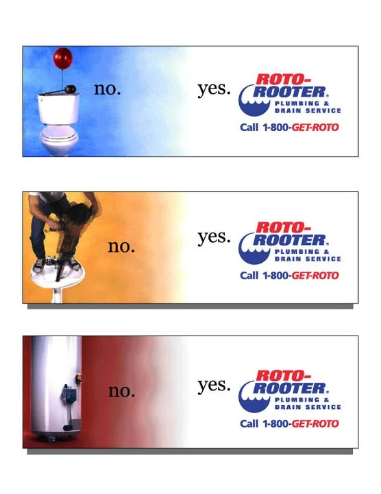  Roto-Rooter- billboard campaign       