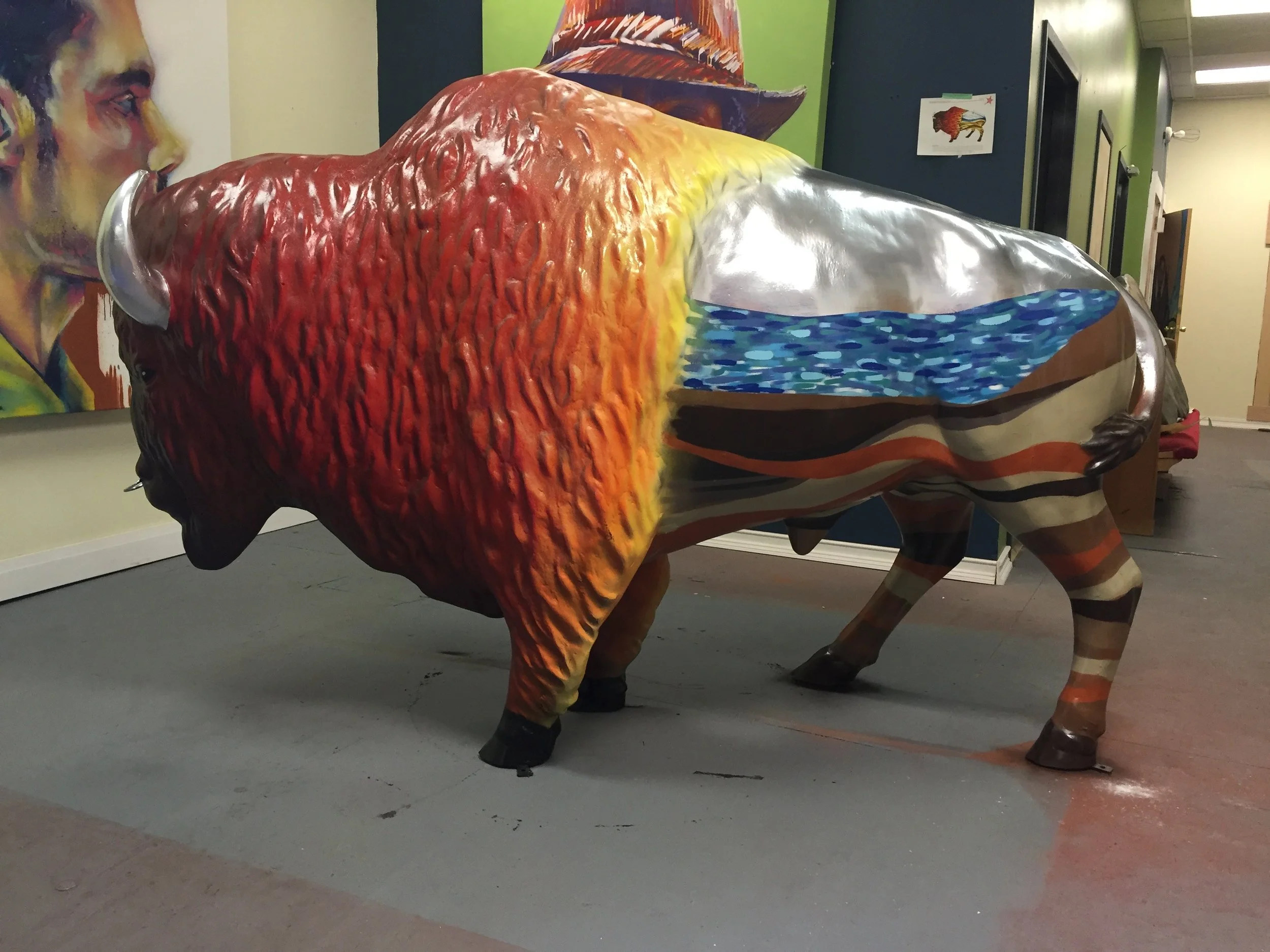 "Indiana Bisontennial" Project ( Hammond, IN ) 2019