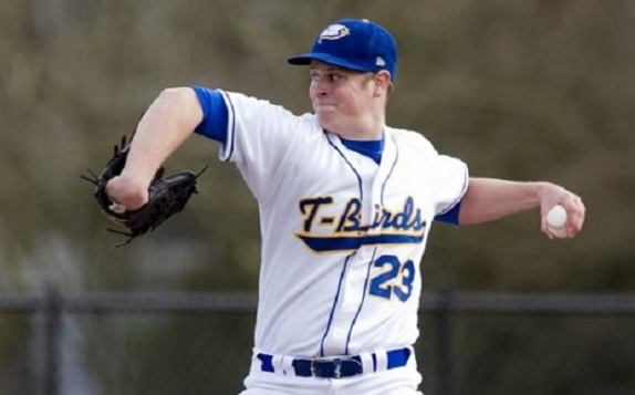  LHP Conor Lillis-White (Toronto, Ont.) was a Big Man On Campus pitching the University British Columbia Thunderbirds to a 2-1 win over Concordia