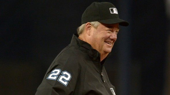  Umpire Joe West holds the record for most years worked in the majors. Cowboy Joe was there for Devon White’s almost-a-triple play in the 1992 World Series, a perfect game by Félix Hernández, Nolan Ryan’s fifth no-hitter, Willie McCovey’s 500th homer, Albert Pujols’ 400th and this weekend’s Atlanta Braves-Blue Jays series.