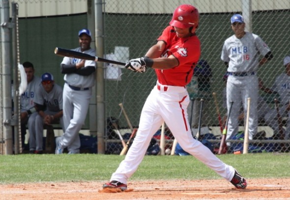 OF Miles Gordon (Oakville, Ont.) had five hits as the Canadian Junior National Team played an intra-squad game on Sunday at ESPN’s Wide World of Sports.