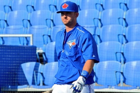 C Mike Reeves (Peterborough, Ont.) had an eighth-inning double as the Dunedin Blue Jays rallied to beat the Brevard County Manatees 9-6. Photo: Alexis Brudnicki.