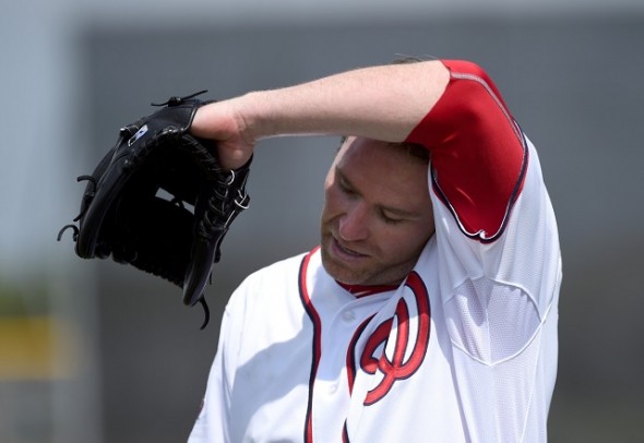 As the Blue Jays search for a closer their old one Casey Janssen who signed with the Washington Nationals as a free agent this off-season, should be off the disabled list and activated by the end of the month.
