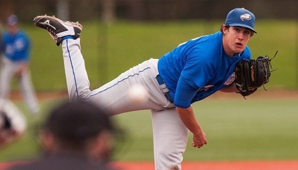 RHP Alex Webb (Surrey, BC) of the UBC Thunderbirds earned NAIA West Group Pitcher of the Year honor going 9-3 with a 2.22 ERA. He struck out 95 in 81 innings.