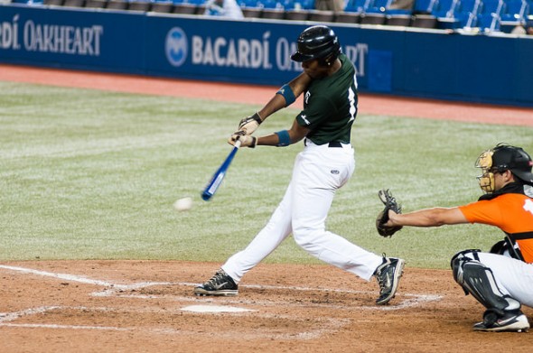 Ian Wilson, who enjoyed a successful Tournament 12 once again this month, finds solace in baseball. On the ball diamond is where he’s happy, and also where coaches and talent evaluators are noticing the Mississauga, Ont. native. (Photo: Craig Chapman).