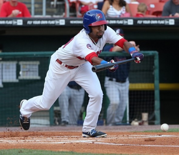 OF Dalton Pompey (Mississauga, Ont.) is at triple-A Buffalo hoping to return to the Rogers Centre. 