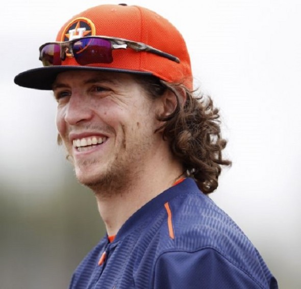 LF Colby Rasmus is happy in his new digs with the first place, ahead-of-schedule Houston Astros, off to their best start since 1986. 
