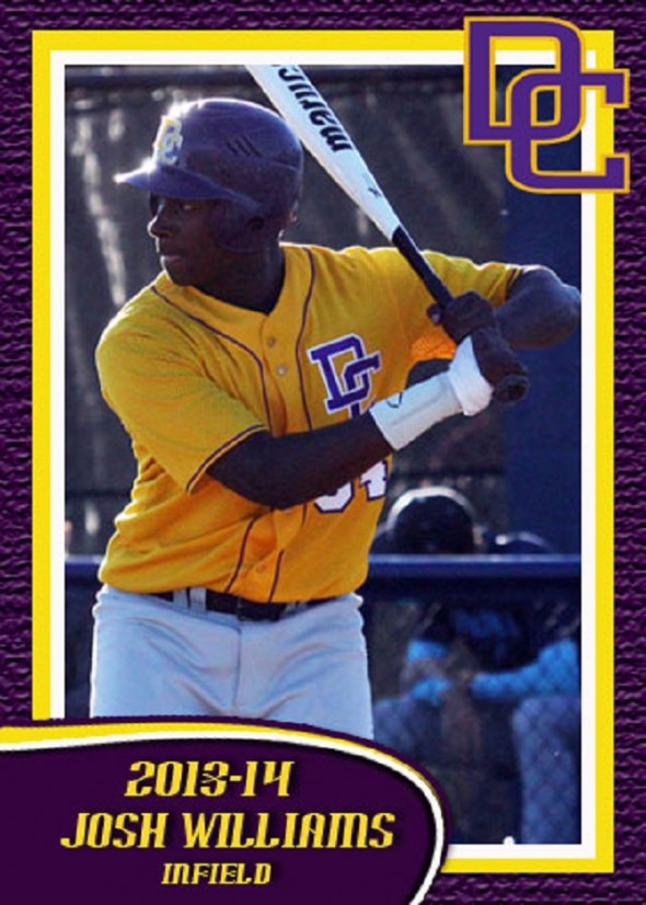 DH-1B Josh Williams (Toronto, Ont.) helped the Dodge City Conquistadors to the NJCAA World Series at Grand Junction, Col. 