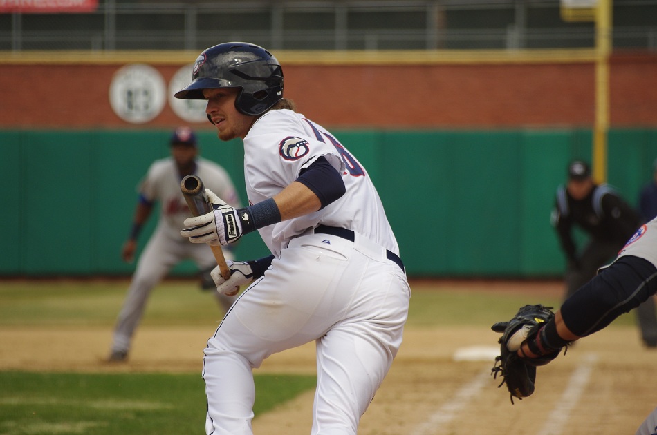 * Shane Opitz wasn't bunting against double-A Reading as he homered in a New Hampshire loss.